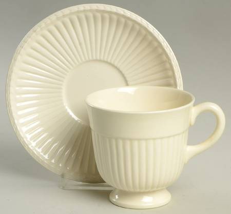 Edme Footed Cup & Saucer Set