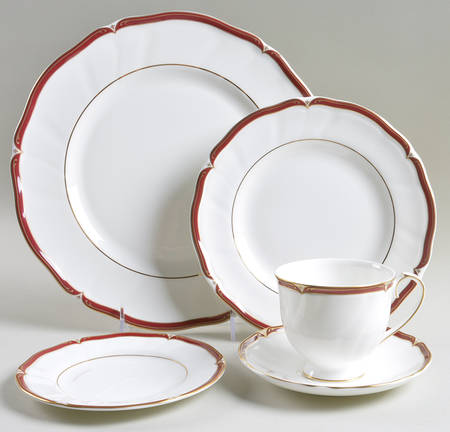 Empress Ruby 5 Piece Place Setting