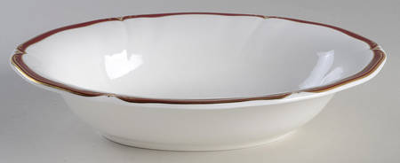 Empress Ruby 10" Oval Vegetable Bowl