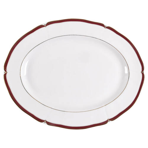 Empress Ruby 15" Oval Serving Platter