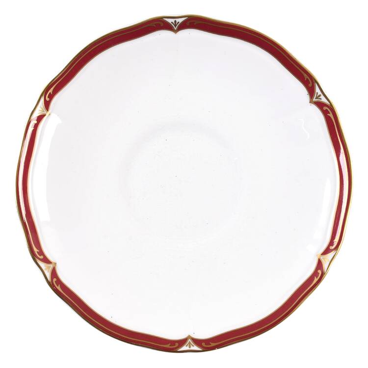 Empress Ruby Saucer