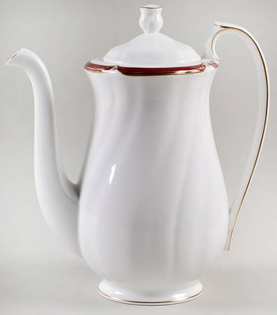 Empress Ruby Coffee Pot & Lid