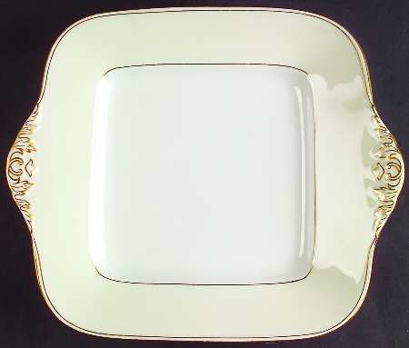 Essex Square Handled Cake Plate