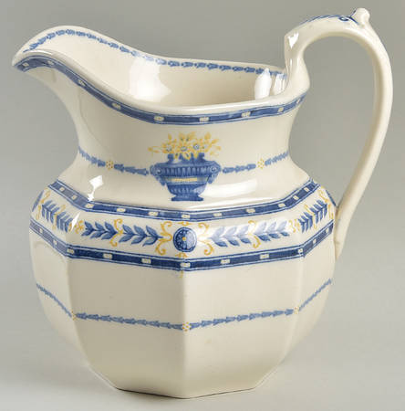 The Etruria (Blue Laurel) 46 Oz Jug