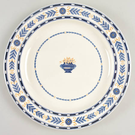 The Etruria (Blue Laurel) 12" Chop Plate (Round Platter)