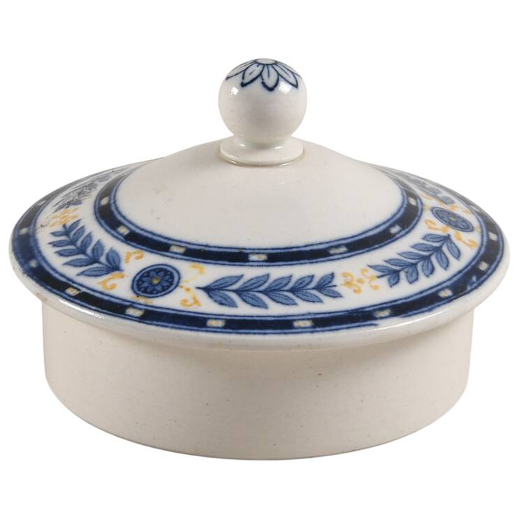 The Etruria (Blue Laurel) Lid for Teapot