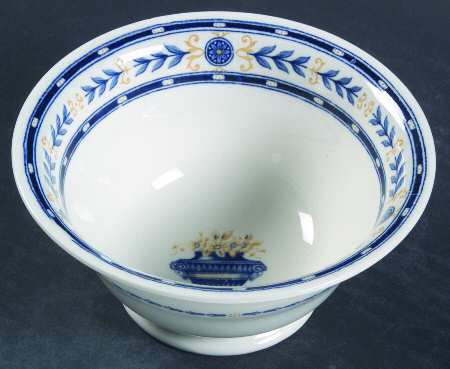 The Etruria (Blue Laurel) Cranberry Bowl
