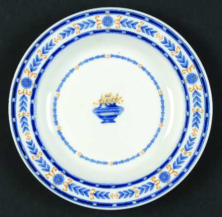 The Etruria (Blue Laurel) Bread & Butter Plate