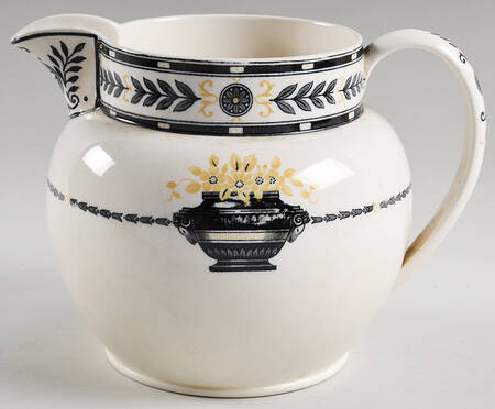 The Etruria (Black Laurel) 68 Oz Pitcher