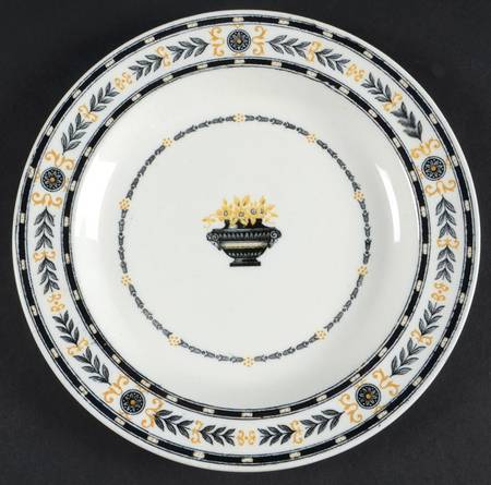 The Etruria (Black Laurel) Dessert/Pie Plate