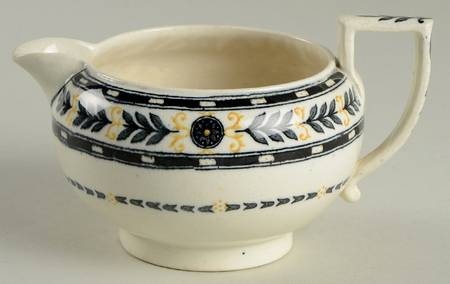 The Etruria (Black Laurel) Creamer