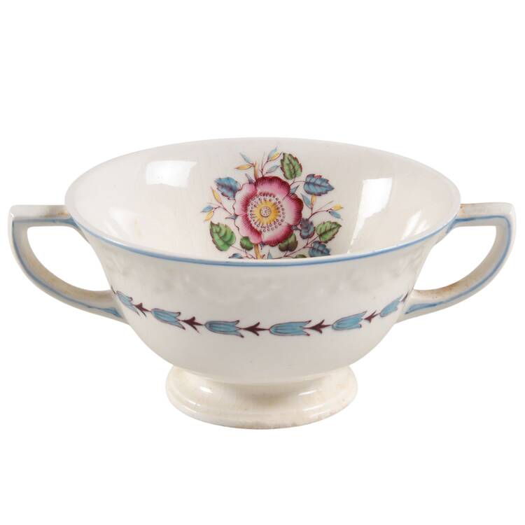 Evenlode Footed Cream Soup Bowl