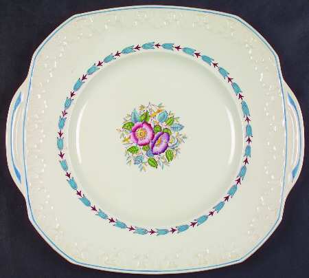 Evenlode Square Handled Cake Plate