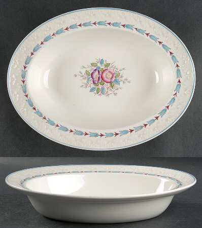 Evenlode 10" Oval Vegetable Bowl