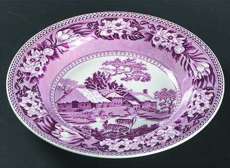 Fallow Deer Plum by Wedgwood