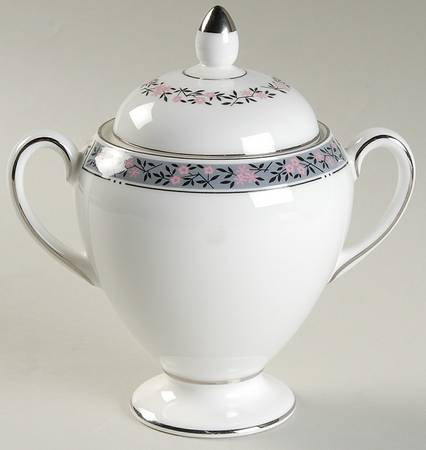 Fairmont Globe Shape Sugar Bowl & Lid