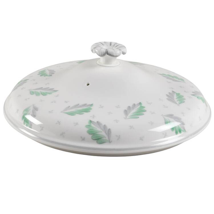 Falling Leaves Lid for Round Vegetable