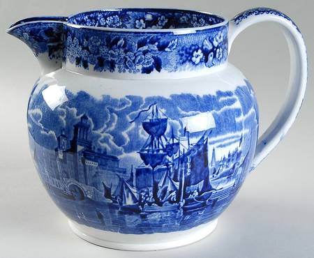 Ferrara Blue (No Trim) 88 Oz Pitcher