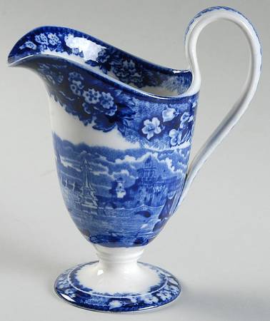 Ferrara Blue (No Trim) 4 Oz Pitcher