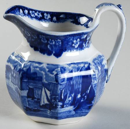 Ferrara Blue (No Trim) Creamer