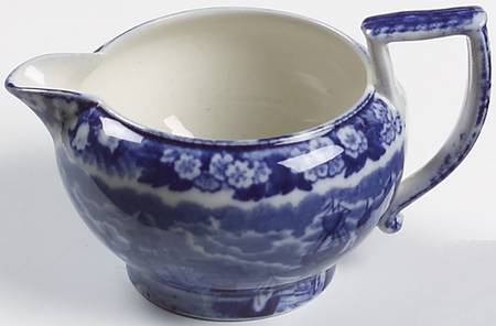 Ferrara Blue (No Trim) Mini Creamer