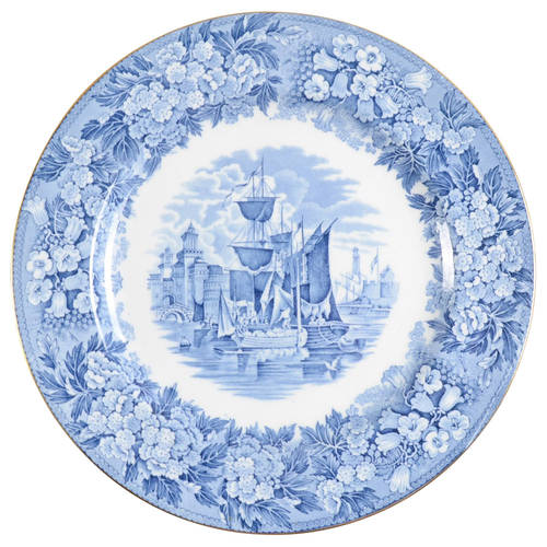 Ferrara Blue (Gold Trim) by Wedgwood