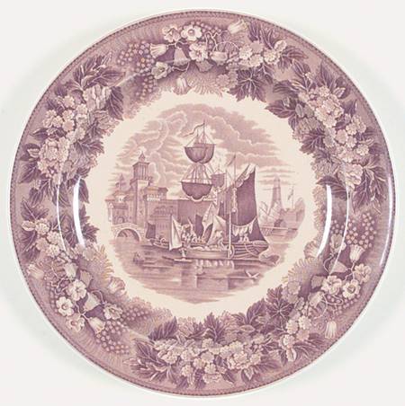 Ferrara Plum (No Trim) Salad Plate