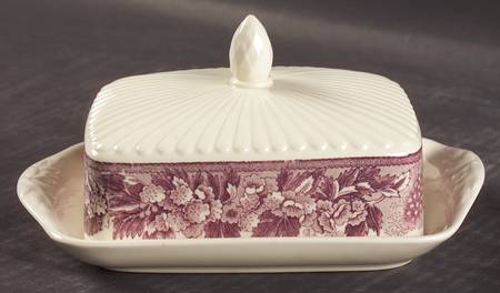 Ferrara Plum (No Trim) Square Covered Butter
