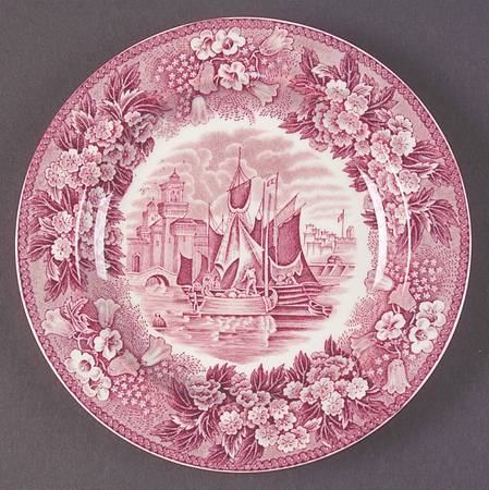 Ferrara Plum (No Trim) Bread & Butter Plate