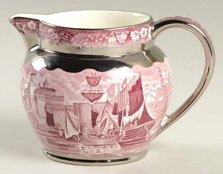 Ferrara Plum (Silver Lustre) Creamer