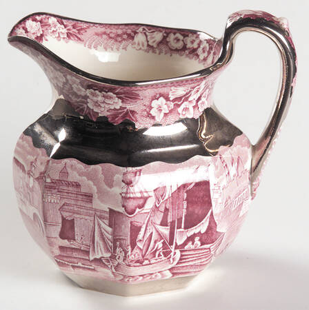 Ferrara Plum (Silver Lustre) Creamer