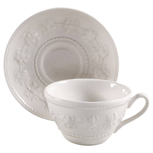 Festivity Flat Cup & Saucer Set