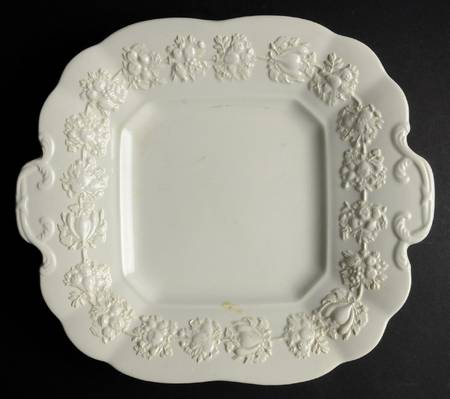 Festivity Square Handled Cake Plate
