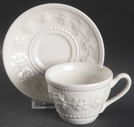 Festivity Flat Demitasse Cup & Saucer Set