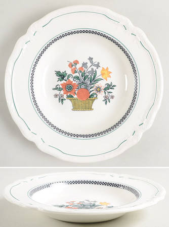 Flaxman Rim Soup Bowl
