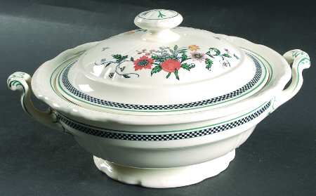 Flaxman Round Covered Vegetable