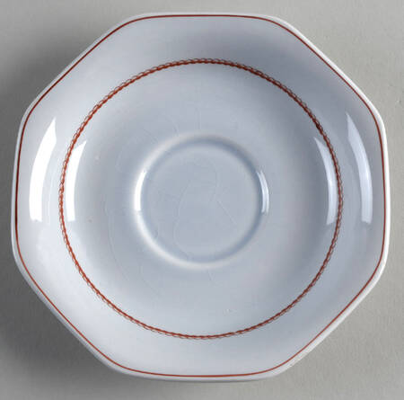 Flying Cloud Rust Saucer for Oversized Cup
