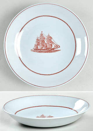 Flying Cloud Rust Saucer for Jumbo Cup