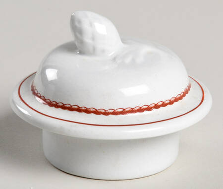 Flying Cloud Rust Lid for Sugar Bowl