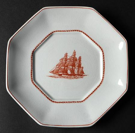 Flying Cloud Rust Underplate for Sauce Boat