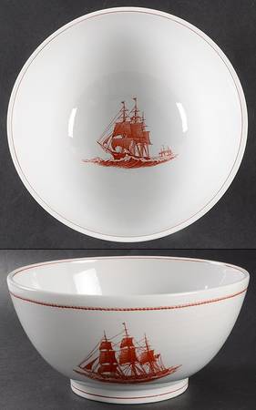 Flying Cloud Rust 8" Salad Serving Bowl