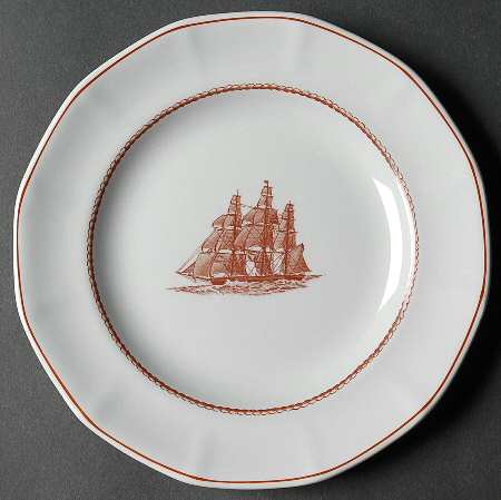 Flying Cloud Rust Dessert/Pie Plate