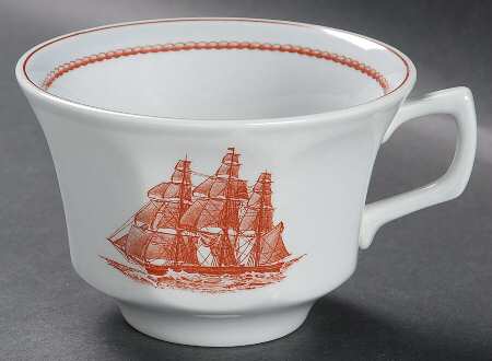 Flying Cloud Rust Oversized Cup