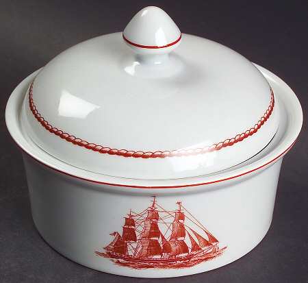 Flying Cloud Rust Butter Box & Lid