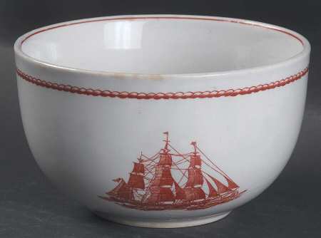 Flying Cloud Rust Rice Bowl
