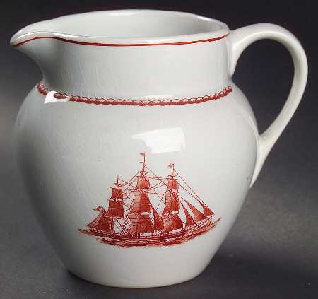 Flying Cloud Rust Creamer by Wedgwood