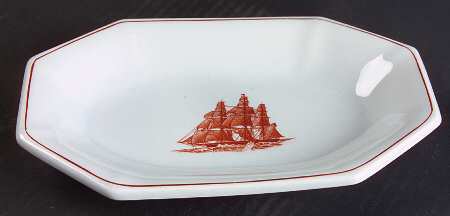 Flying Cloud Rust Relish/Gravy Underplate