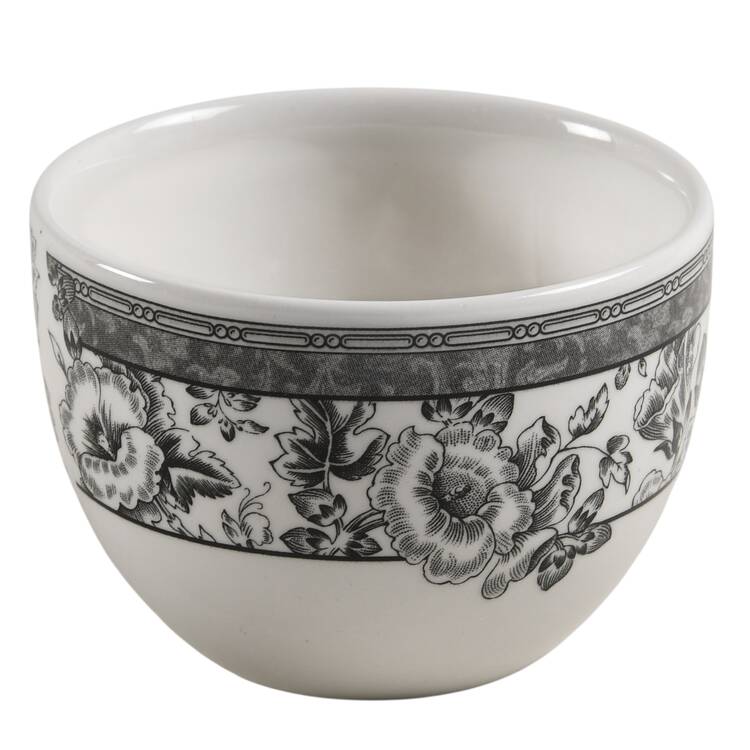 Fleur Damask Open Sugar Bowl