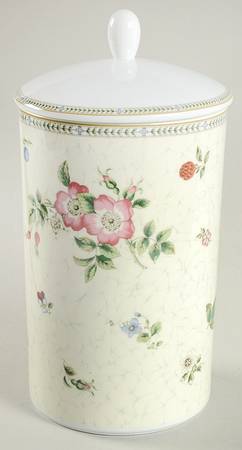 Fleur Large Canister & Lid