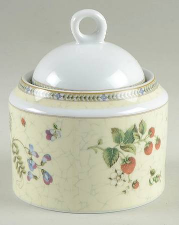 Fleur Sugar Bowl & Lid
